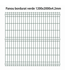 Panou bordurat verde 1200 x 2000 x 4.2 mm Panou bordurat verde 1200 x 2000 x 4.2 mm